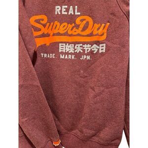 Superdry‎ Black Label Sweater Mens Sweatshirt Crew Neck Long Sleeve Pullover S